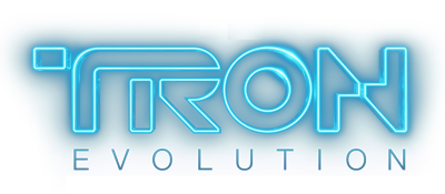 Tron Evolution title screen for Nintendo DS